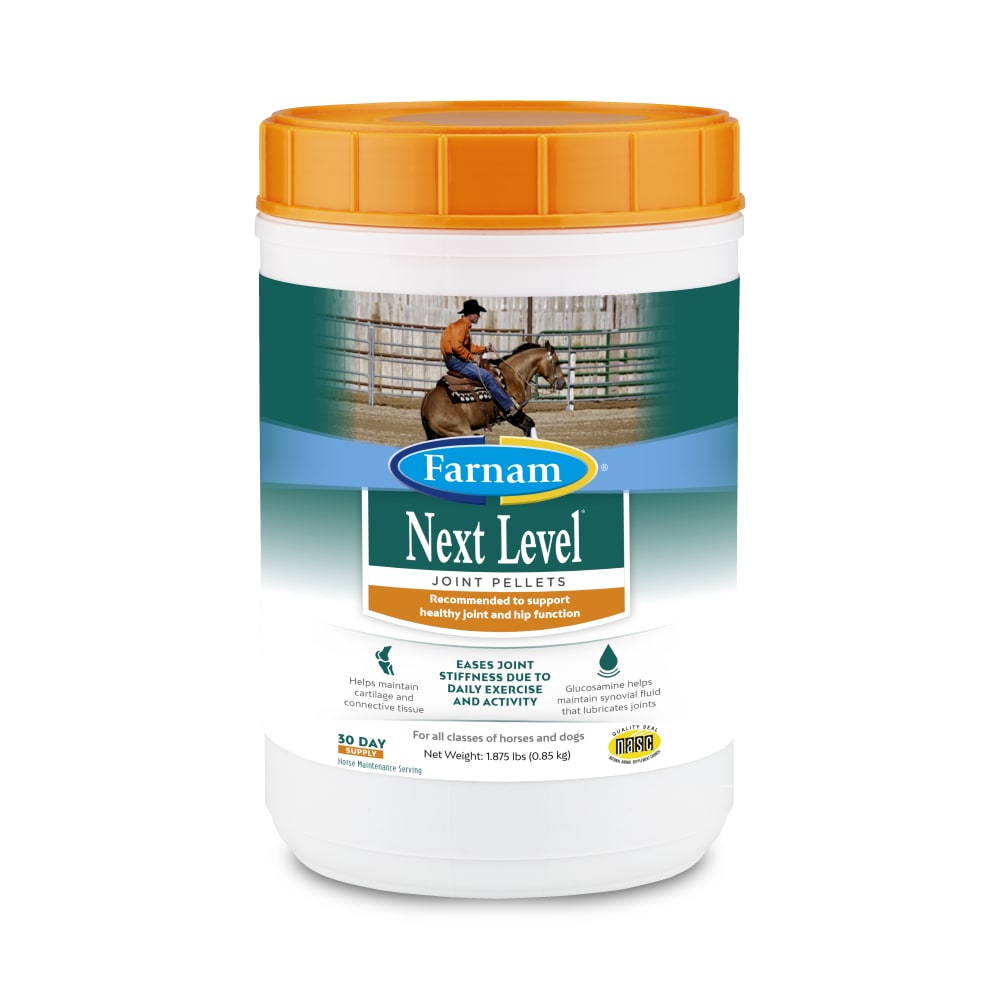 Farnam Next Level Joint Pellets Horse & Dog Supplement  1.875lb