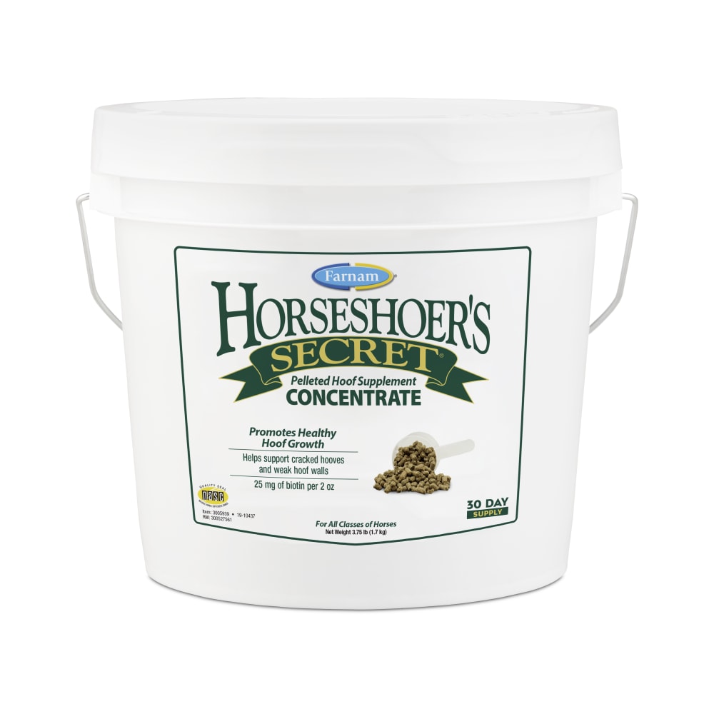 Farnam Horseshoer's Secret Concentrate Pelleted Hoof Supplement 3.75lb