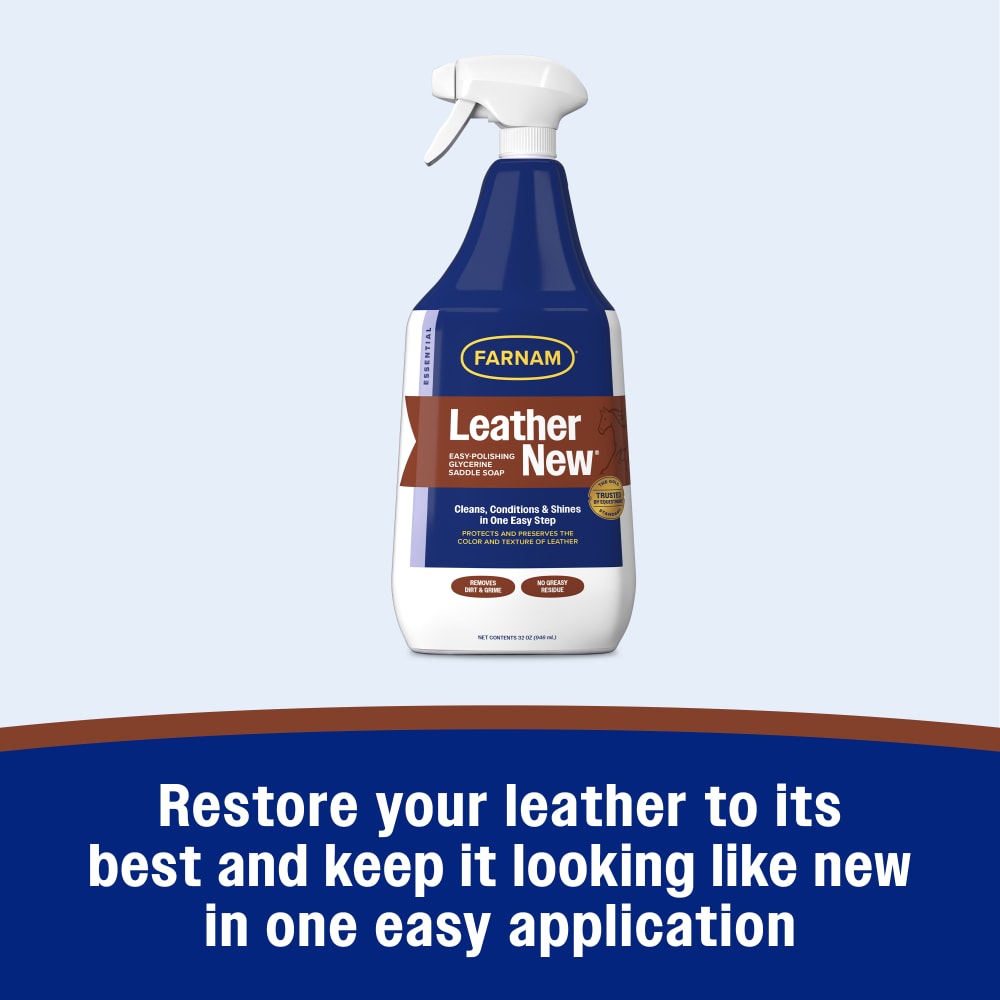 Farnam Leather New Saddle Soap & Leather Cleaner 32oz