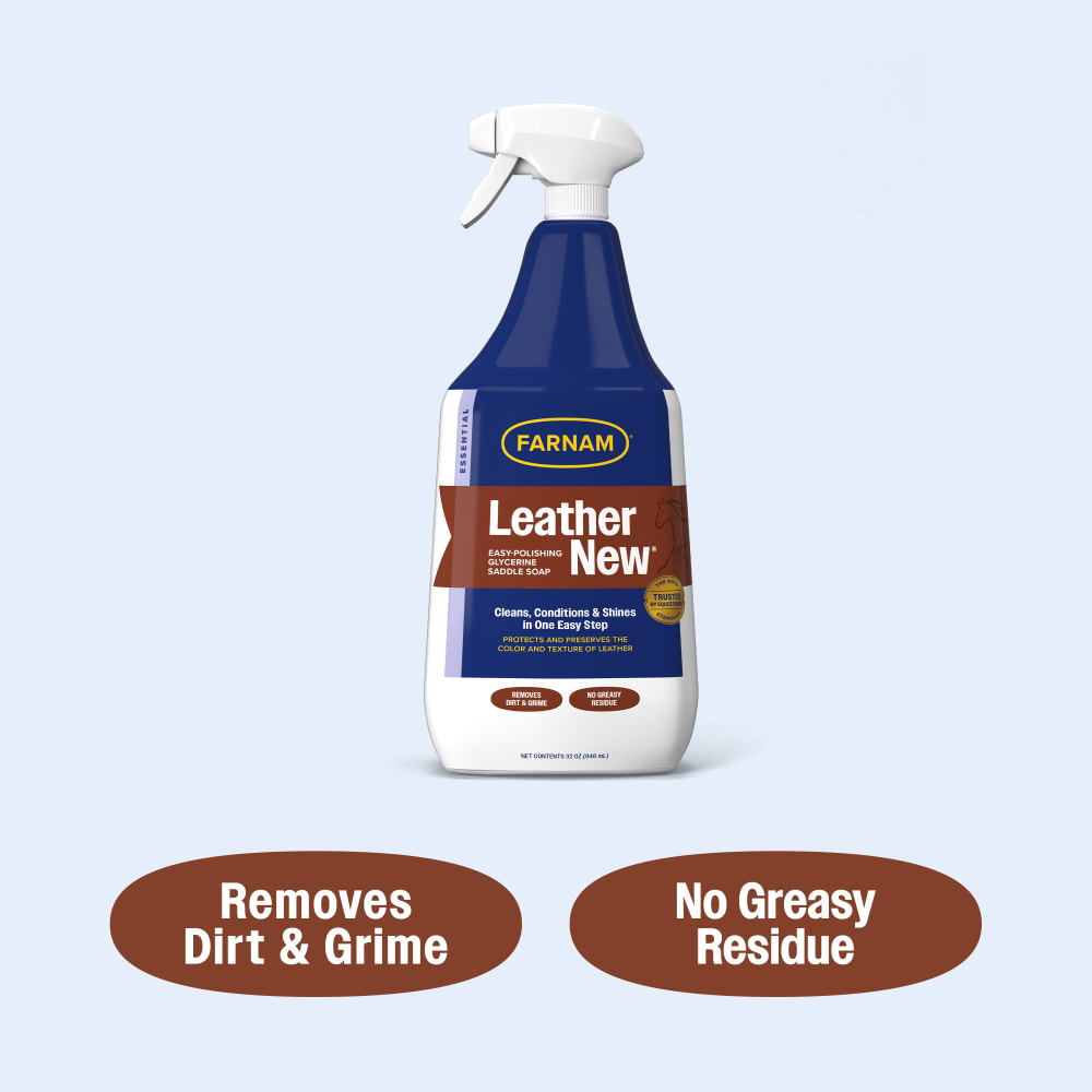 Farnam Leather New Saddle Soap & Leather Cleaner 32oz