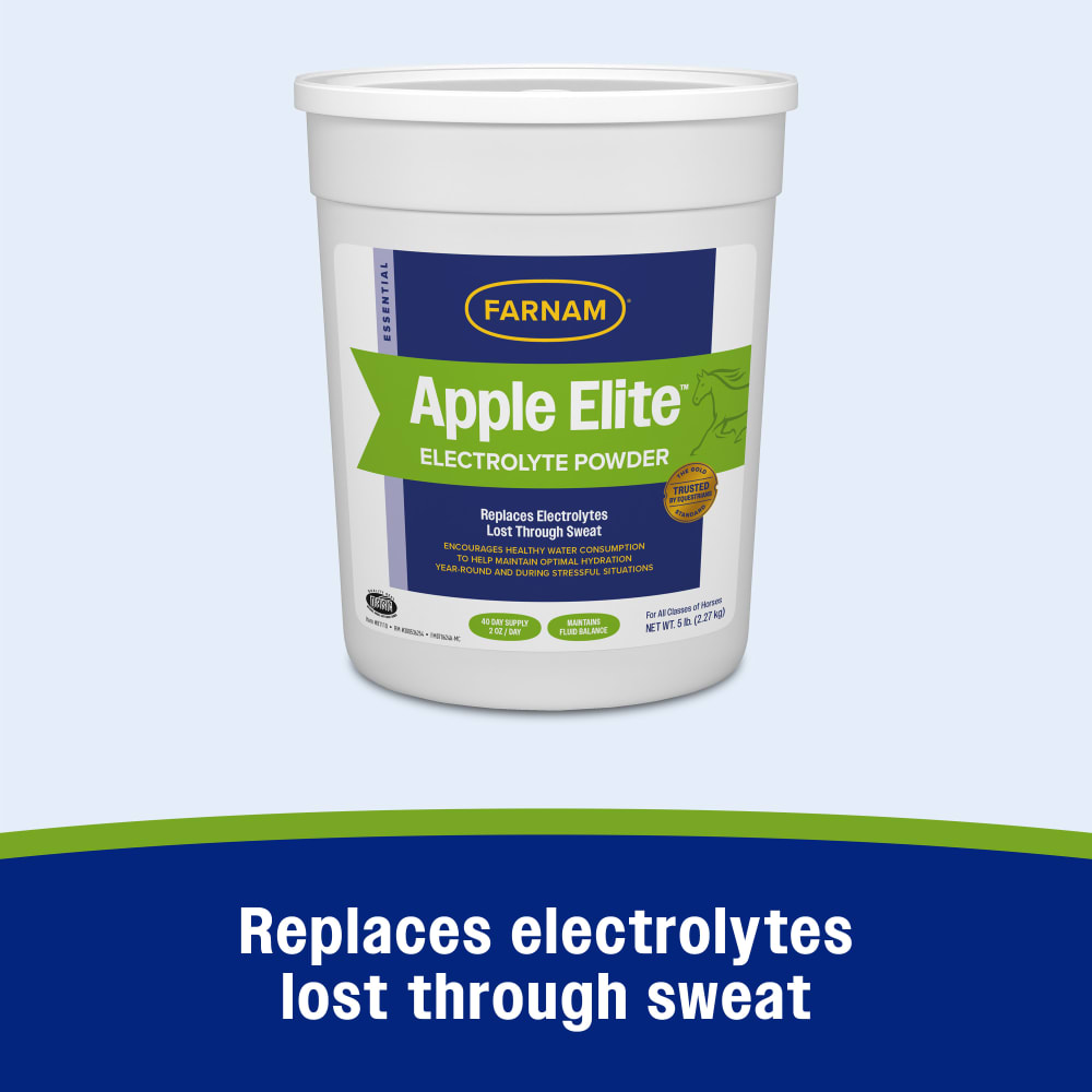 Farnam Apple Elite Electrolyte Powder for Horses 5lb