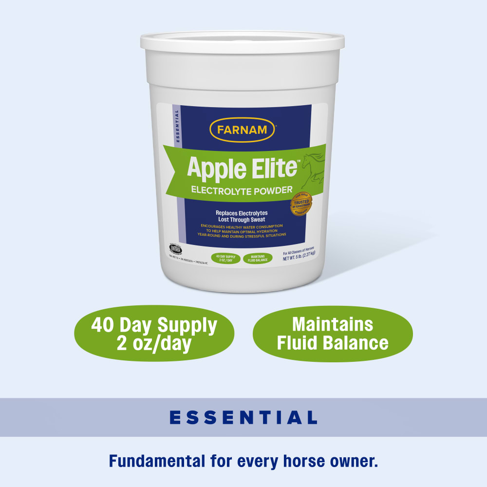 Farnam Apple Elite Electrolyte Powder for Horses 5lb