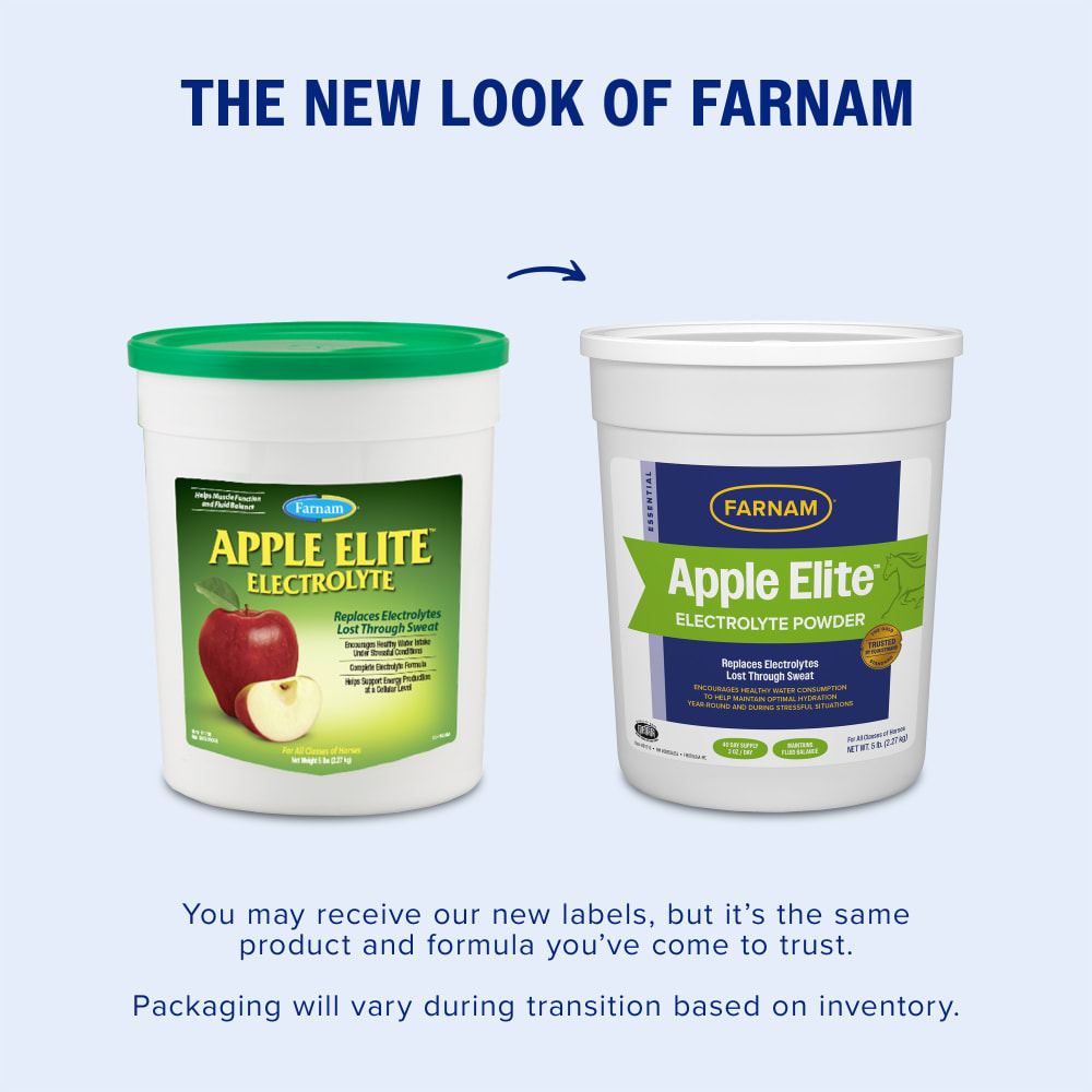 Farnam Apple Elite Electrolyte Powder for Horses 5lb