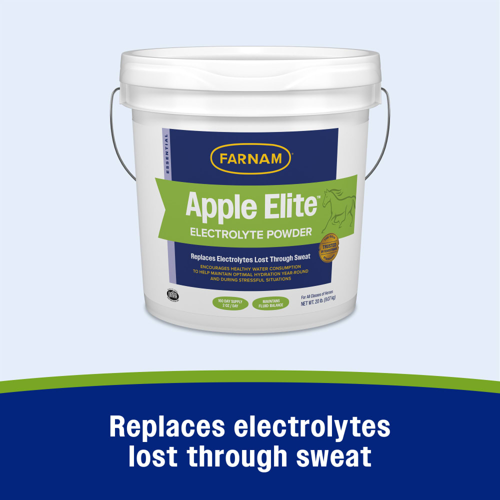 Farnam Apple Elite Electrolyte Powder for Horses 20lb
