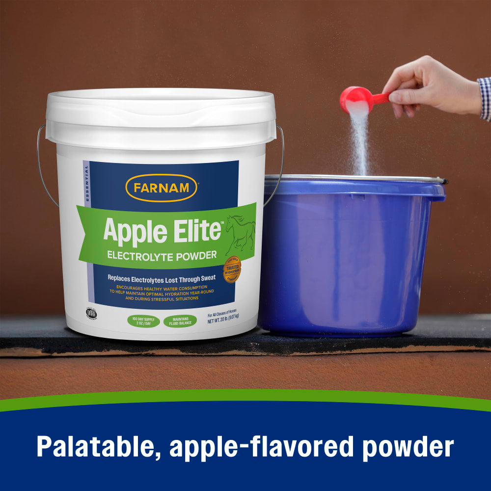 Farnam Apple Elite Electrolyte Powder for Horses 20lb