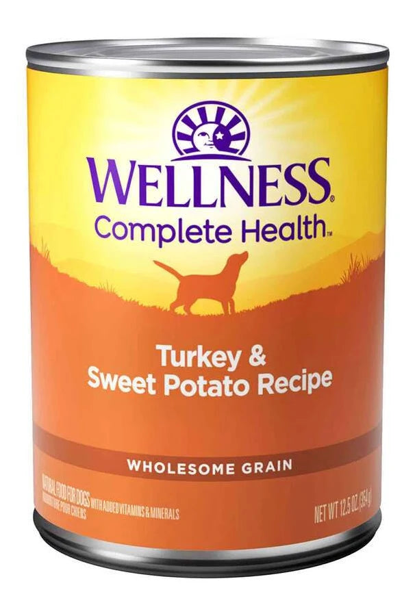 Wellness Complete Health Turkey & Sweet Potato Formula Canned Dog Food 12.5oz