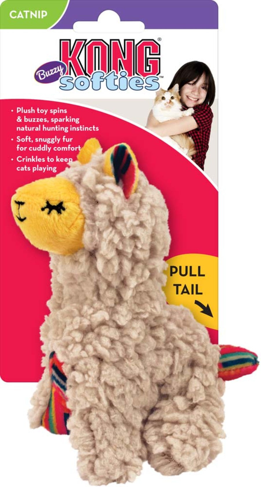 KON TOY Llama Catnip Toy