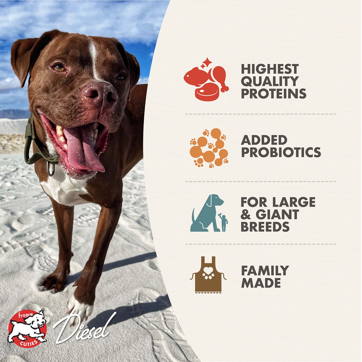 Fromm Heartland Gold Large Breed Adult Dry Dog Food 26lb