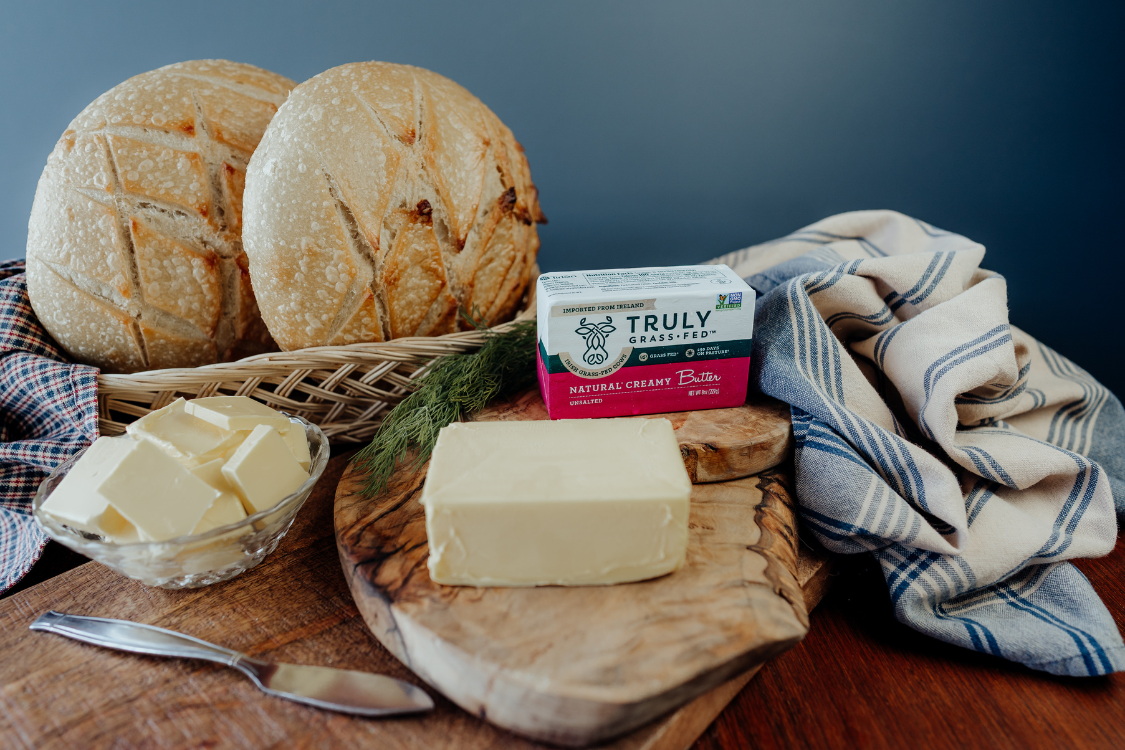 Truly Grass-fed Unsalted Butter - 8 oz