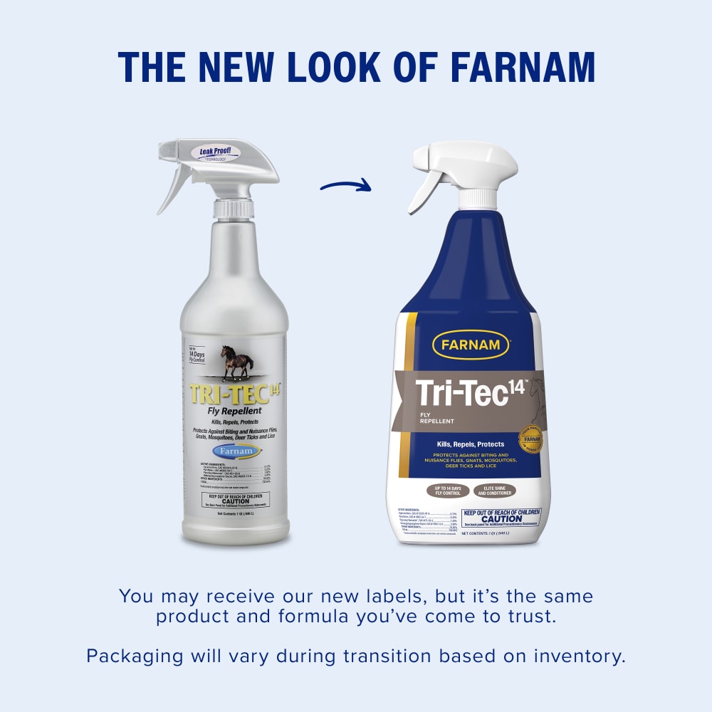 Farnam Tri-Tec 14 Fly Repellent Horse Fly Spray 32oz