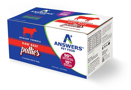 ANSWERS DETAILED DOG 8OZ BEEF