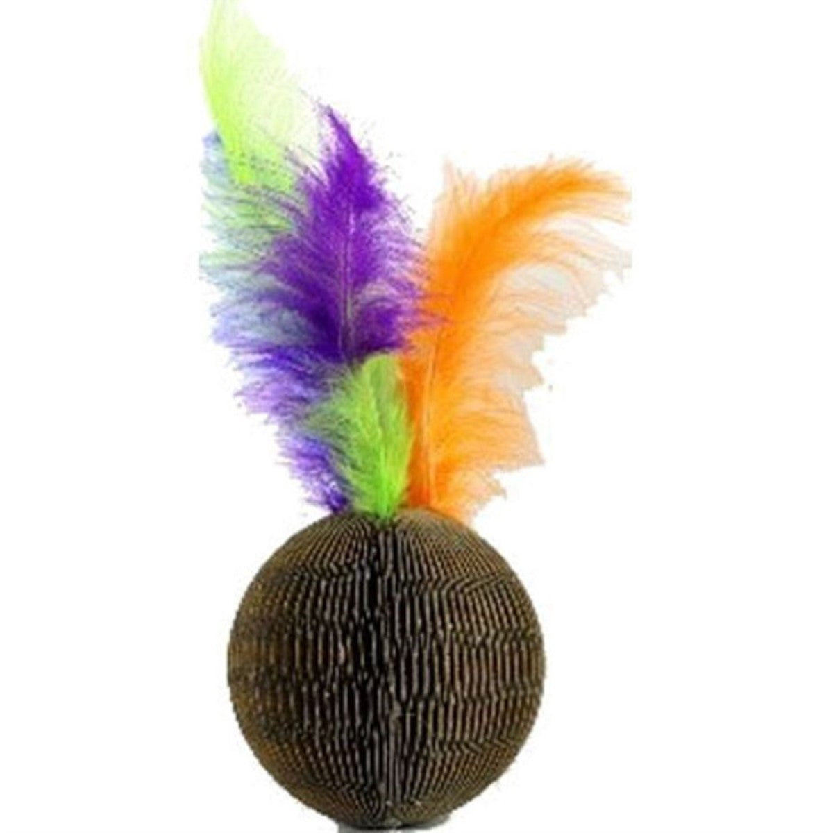 FEATHER BALL CAT TOY