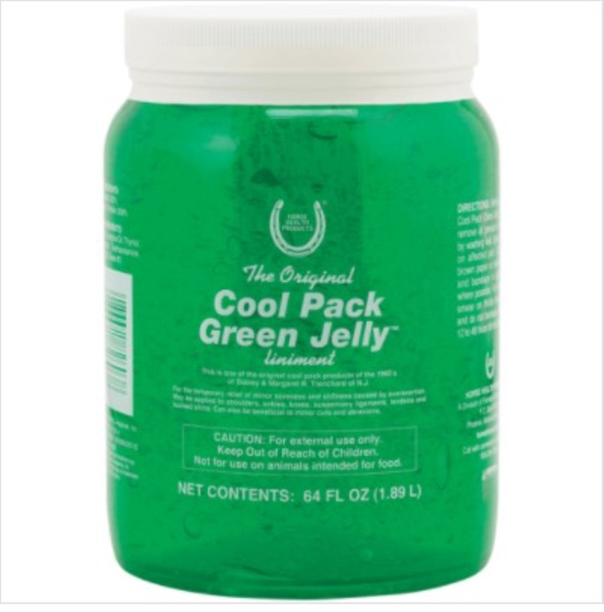 COOL PACK GREEN JELLY 64oz