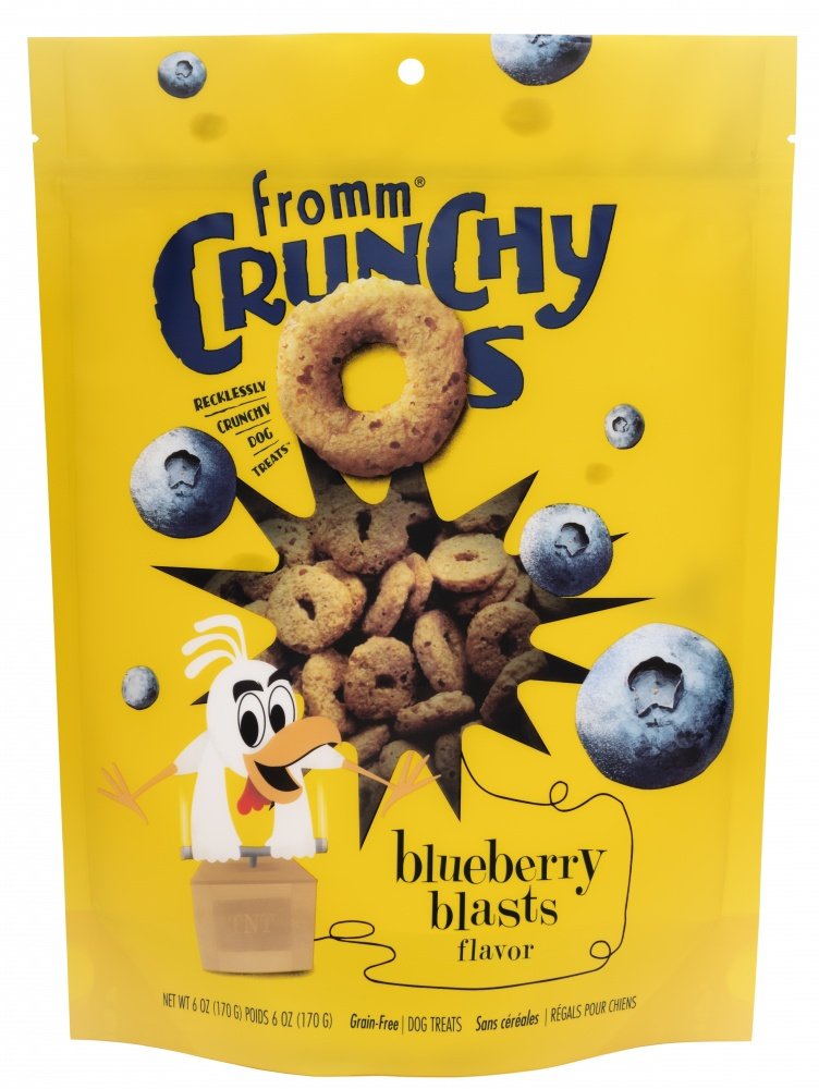 Fromm Crunchy Os blueberry 6oz