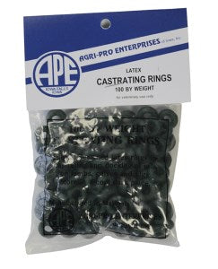 CASTRATING RINGS 100 CT