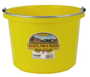 BUCKET P-8 YELLOW
