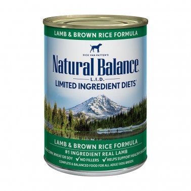 Natural Balance LID Lamb BRN Rice Dog    13