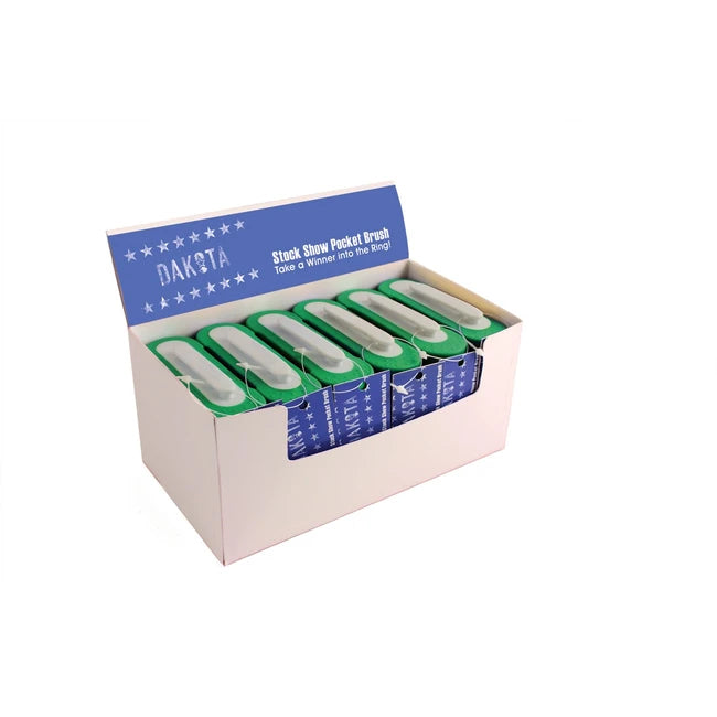 BRUSH SHOW CLIP ON GRN 5"