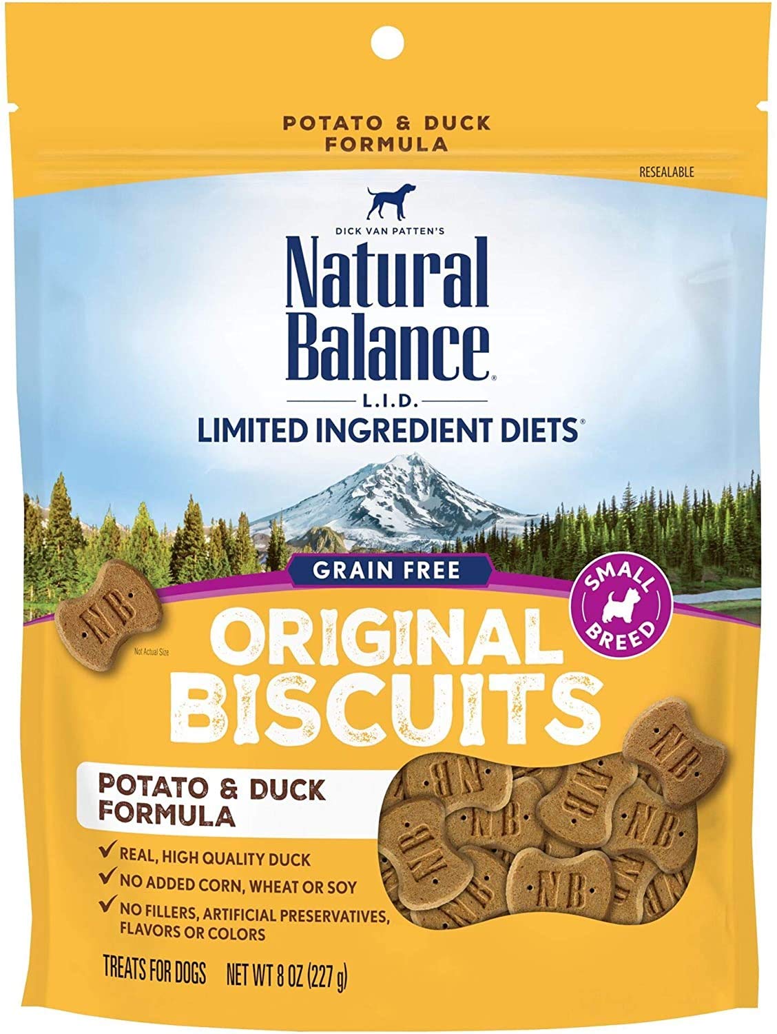 NBP TREAT LIT DUCK/POTATO 80Z