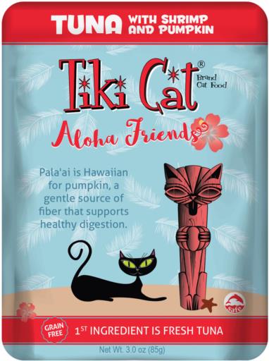TIKI Cat Aloha SHRMP PCH     3