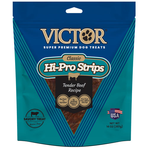 Victor hi pro beef strips 14oz