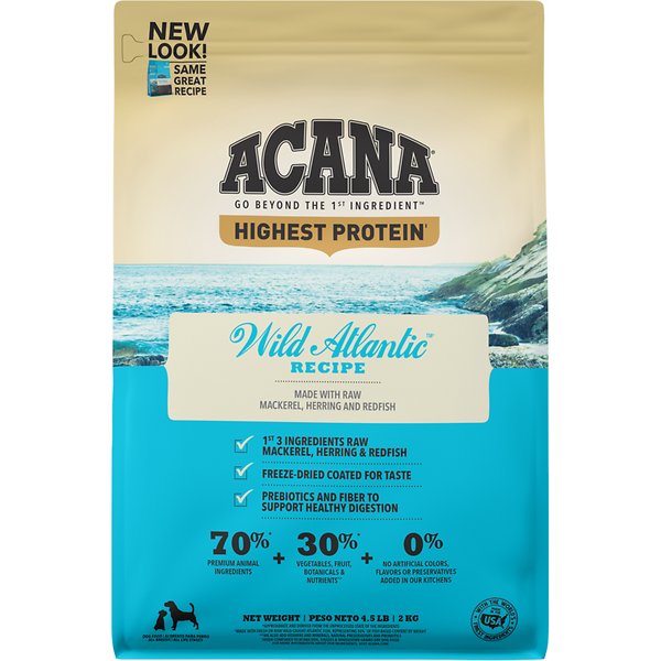 ACANA WLD ATLNTC DOG 4.5LB