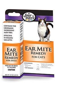 EAR MITE REMEDY CAT