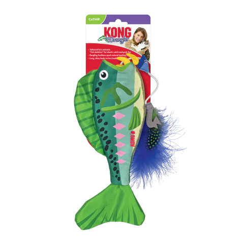 KONG TOY CT ANGLER FISH ASST