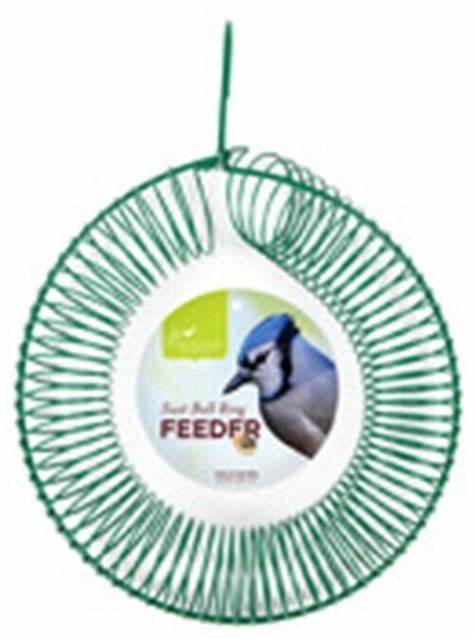 SUET BALL RING FEEDER GREEN