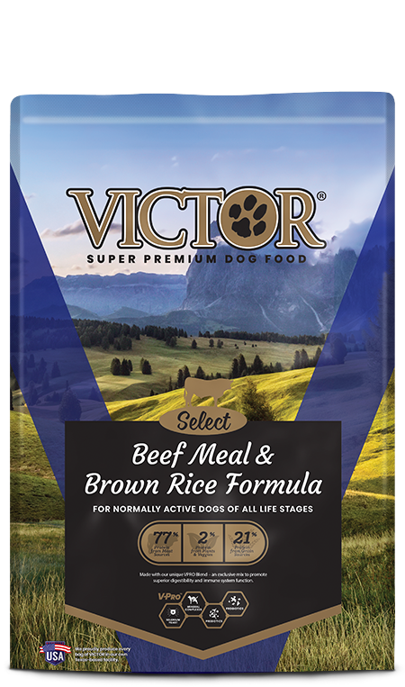 Victor S Beef & rice 40 lb