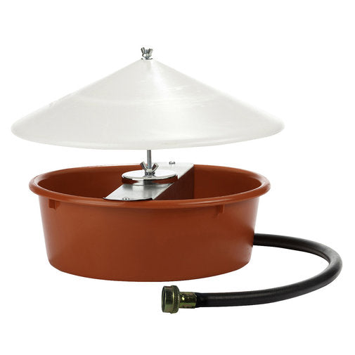 AUTO POULTRY WATERER W/ COVER