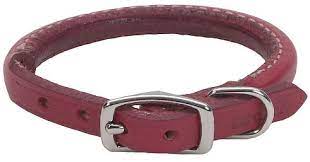 CO 1205 ROUND LEATHER 16" RED
