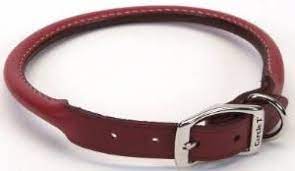 CO 1203 ROUND LEATHER 12" RED