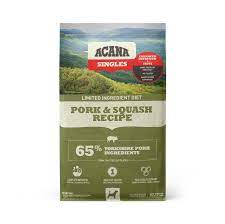 ACANA SNGLS PORKSQUASH 22.5LB