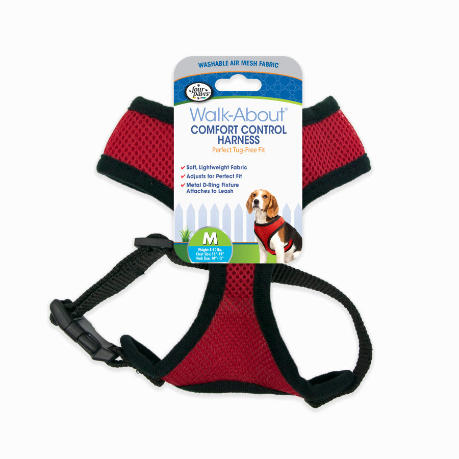 HARNESS COMF CTRL MED RED