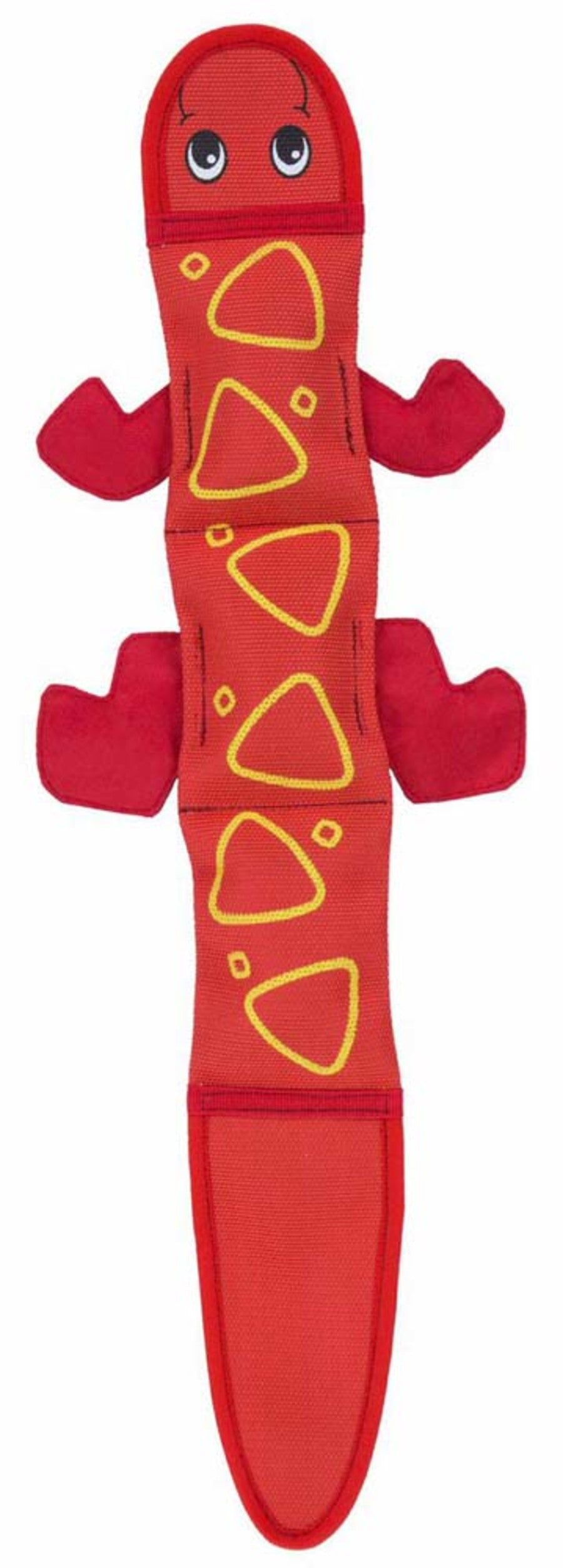 OUTW Lizard Dog Toy Red
