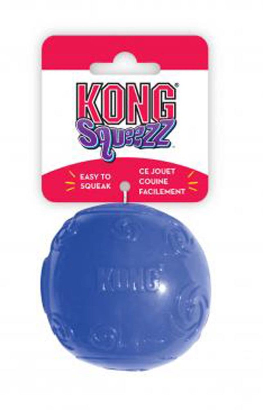 Kong Squeezz Ball Dog ASST   L