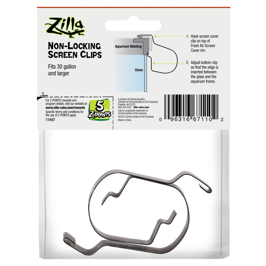 ZILLA SCREEN CLIP 30G + 2PK