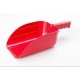PLASTIC FEED SCOOP RED