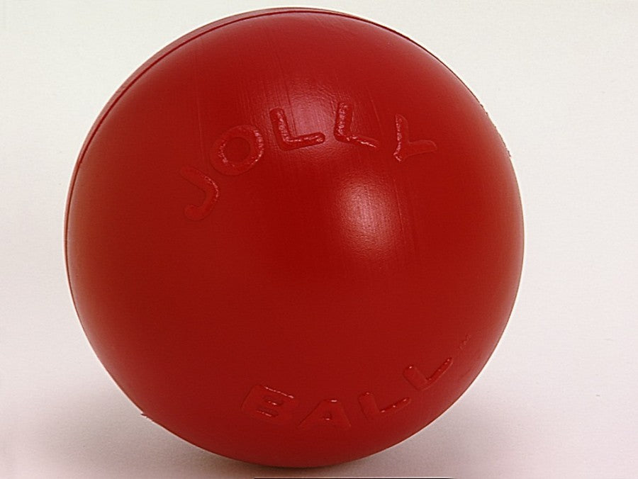 JOLLY BALL PUSH-N-PLAY RED 10"
